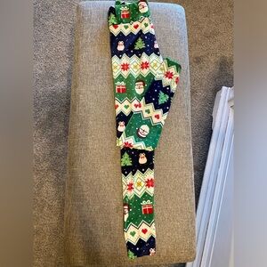 Christmas Fleece Leggings